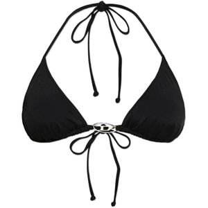 Diesel - Swimsuit Top - Triangelbikini - Zwart - Polyamide - Elastaan