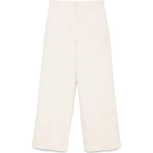 Eleventy, Dames, Broeken, Beige, Maat: S Katoen,