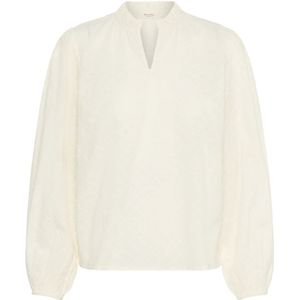 Part Two, Dames, Blouses & Shirts, Beige, Maat: S Katoen,