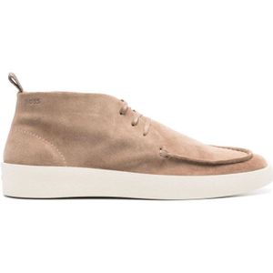 Hugo Boss, Heren, Schoenen, Beige, Maat: 45 EU Suède,