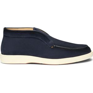 Santoni, Heren, Schoenen, Blauw, Maat: 40 1/2 EU Leer,