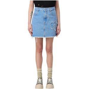 Marni, Dames, Rokken, Blauw, Maat: 2XS Denim,