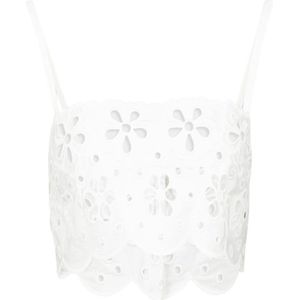 Dolce & Gabbana, Dames, Tops, Wit, Maat: S Katoen,