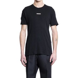 Maison Margiela, Heren, Tops, Zwart, Maat: XL Katoen,