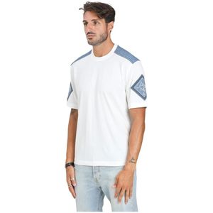 Armani Exchange, Heren, Tops, Beige, Maat: L Denim,