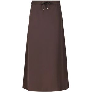 Herno, Dames, Rokken, Bruin, Maat: 4XS Satijn,