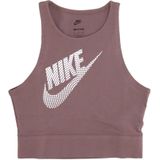 Nike - Mouwloos Crew Neck Top - Roze - Dames - Katoen