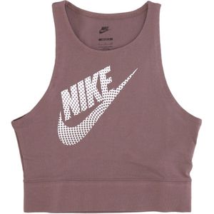 Nike - Mouwloos Crew Neck Top - Roze - Dames - Katoen