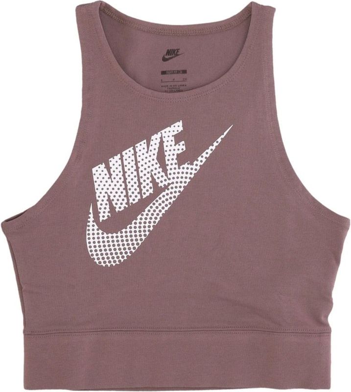 Nike - Mouwloos Crew Neck Top - Roze - Dames - Katoen