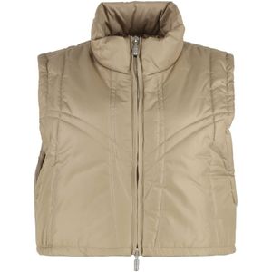 Rhude, Dames, Jassen, Beige, Maat: L Poliester,
