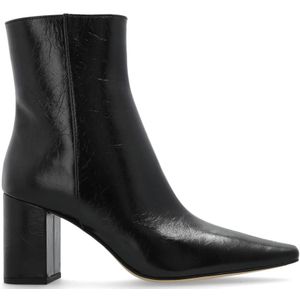 Michael Kors - Elise - Enkellaarsjes - Zwart - Leer