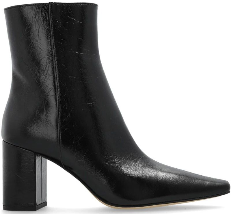 Michael Kors - Elise - Enkellaarsjes - Zwart - Leer