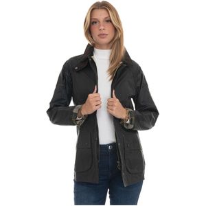 Barbour, Dames, Jassen, Groen, Maat: S Katoen,