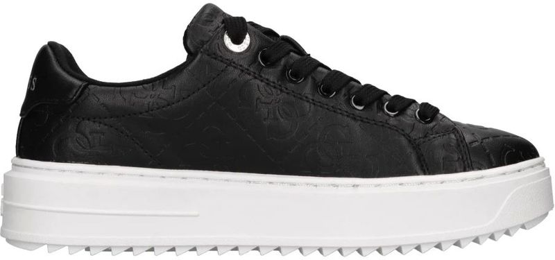 Guess - Denesa9 - Damestrainers - Imitatieleer - Verstevigde Zoolhoogte 3 cm