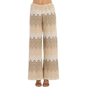 Saint Barth, Dames, Broeken, Veelkleurig, Maat: L Viscose,