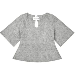 Munthe, Dames, Truien, Grijs, Maat: S