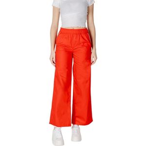 Only, Dames, Broeken, Rood, Maat: M Katoen,