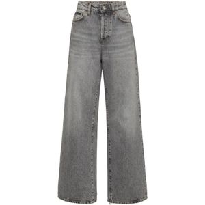 Philipp Plein, Dames, Jeans, Grijs, Maat: W26 Katoen,
