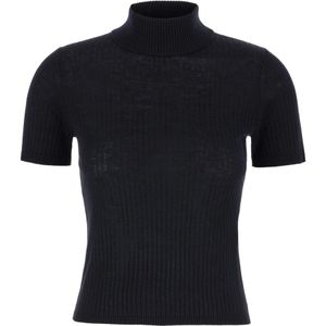 Max Mara Studio, Dames, Truien, Blauw, Maat: XS