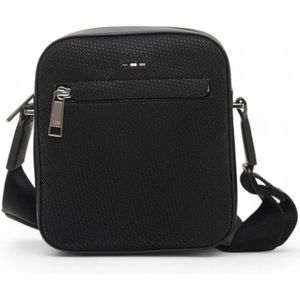 Boss, Heren, Tassen, Zwart, Maat: ONE Size Poliester,