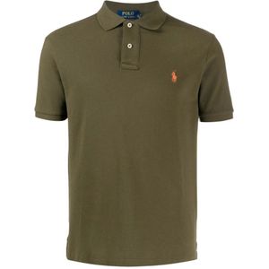Polo Ralph Lauren, Heren, Tops, Groen, Maat: S Katoen,