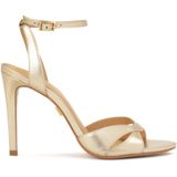 Kazar - Pumps - Geel - Leer - Gouden Sandalen met Hak