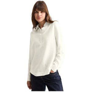 Cecil, Dames, Blouses & Shirts, Wit, Maat: L
