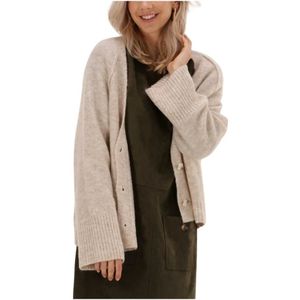 Summum Woman, Dames, Truien, Beige, Maat: XS Wol,