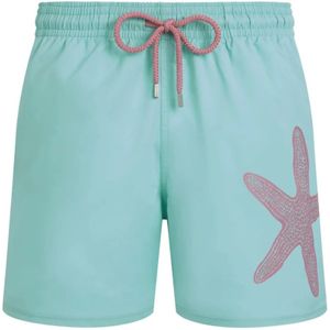 Vilebrequin, Heren, Badkleding, Blauw, Maat: XS Poliester,