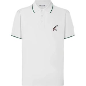 Jacob Cohën, Heren, Tops, Wit, Maat: XL Katoen,