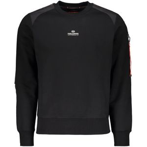 Parajumpers, Heren, Sweatshirts & Hoodies, Zwart, Maat: M Katoen,