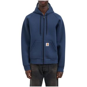 Carhartt Wip, Heren, Sweatshirts & Hoodies, Grijs, Maat: S Katoen,