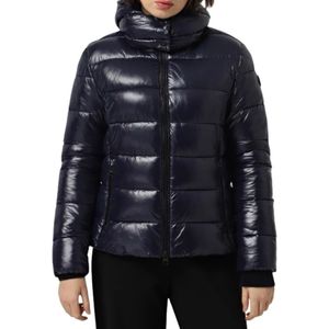 Save The Duck, Dames, Jassen, Blauw, Maat: XS Nylon,