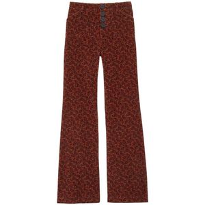 Ines de la Fressange Paris, Dames, Broeken, Veelkleurig, Maat: M Katoen,