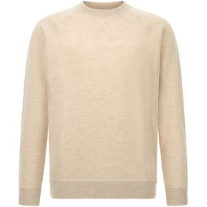 Boggi Milano, Heren, Truien, Beige, Maat: S Wol,