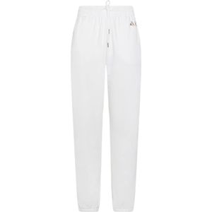 Sun68, Dames, Broeken, Wit, Maat: S Fleece,