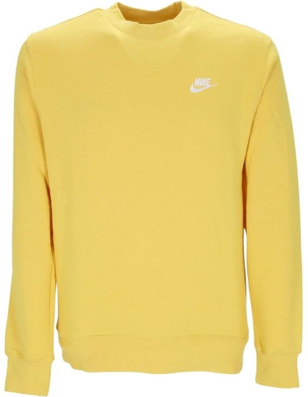 Nike - Vivid Crewneck Sweatshirt - Geel - Lange Mouwen - Katoen