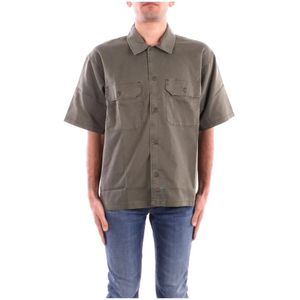 Relaxed Fit - Korte Mouwen Overhemd - Katoen