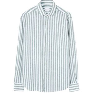 Xacus, Heren, Overhemden, Groen, Maat: XL