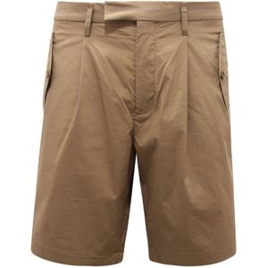 Neil Barrett, Heren, Korte broeken, Groen, Maat: M Katoen,