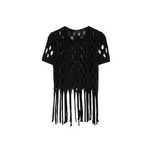 Pinko T-Hemden , Black , Dames , Maat: M