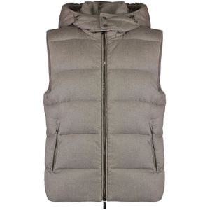 Moorer, Heren, Jassen, Beige, Maat: L Kasjmier,