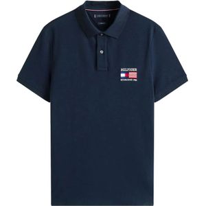 Tommy Hilfiger, Heren, Tops, Blauw, Maat: M