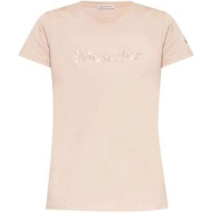 Moncler, Dames, Tops, Roze, Maat: L