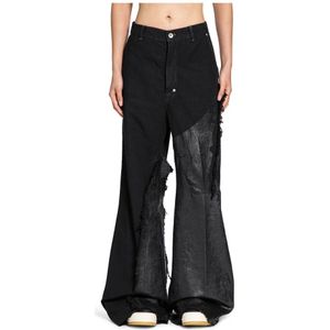 Rick Owens, Heren, Jeans, Zwart, Maat: W32 Katoen,