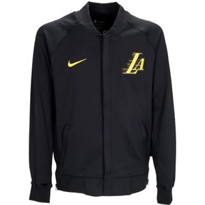Nike, Heren, Sweatshirts & Hoodies, Zwart, Maat: L Poliester,
