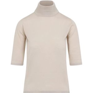 Max Mara, Dames, Truien, Beige, Maat: XS Wol,