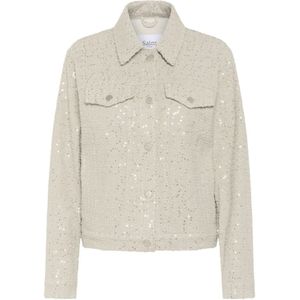 Saint Tropez, Dames, Jassen, Grijs, Maat: M