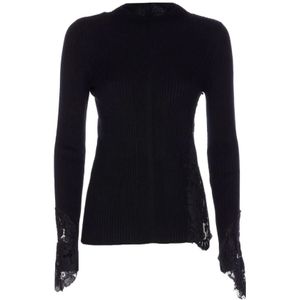 Pinko, Dames, Truien, Zwart, Maat: S