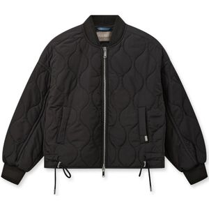 MOS Mosh, Dames, Jassen, Zwart, Maat: L Poliester,